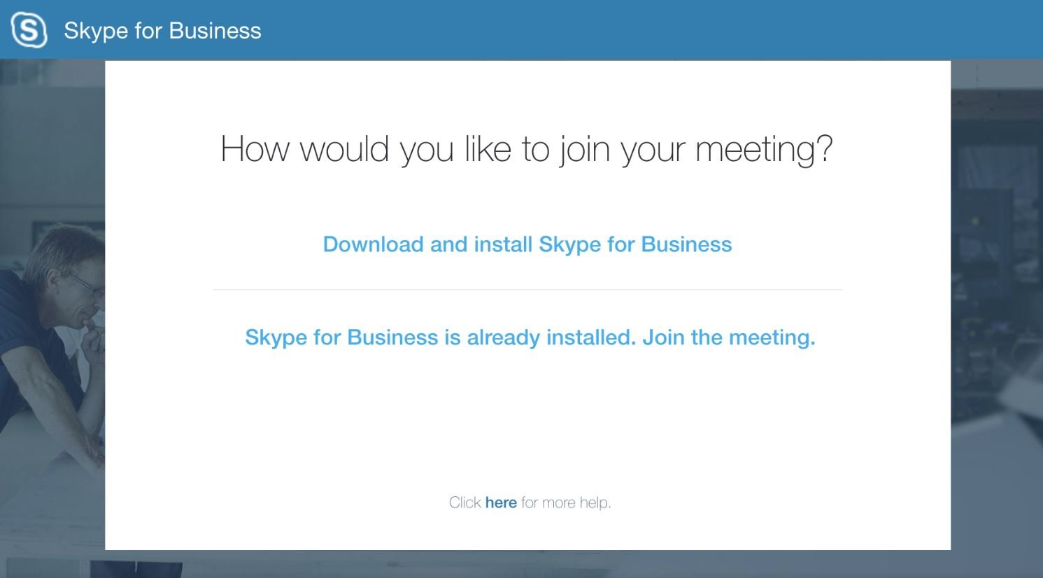 skype for business mac office